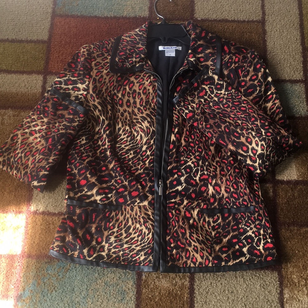 X SOLD X Vintage Gorgeous leopard print jacket